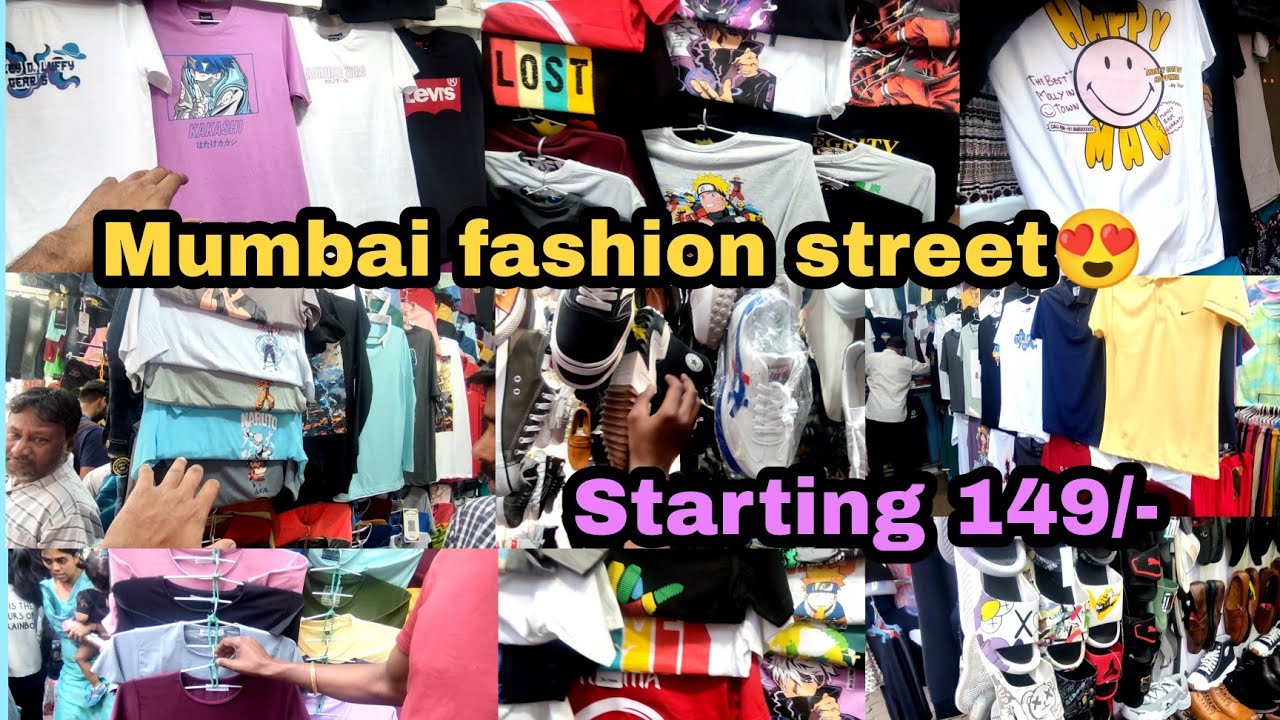 Lowest Clothes Market in Mumbai Full Detail about fashion Street