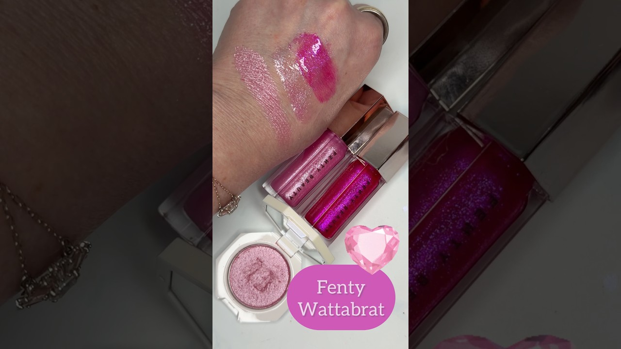 💘 Fenty The Wattabrat Collection live swatches