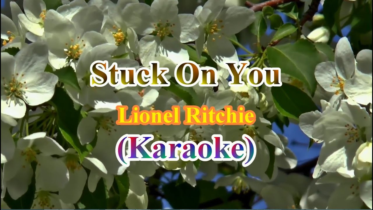 Stuck On You by Lionel Richie Karaoke YouTube