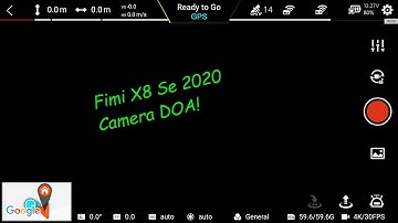 Fimi X8 Se 2020 - Dead Camera - Blank FPV DOA