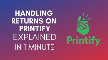 How To Handle Returns On Printify? (2024)