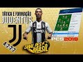 PES 2019 - TÁTICA E FORMAÇÃO 4-2-2-2 / JUVENTUS - PS4/XONE