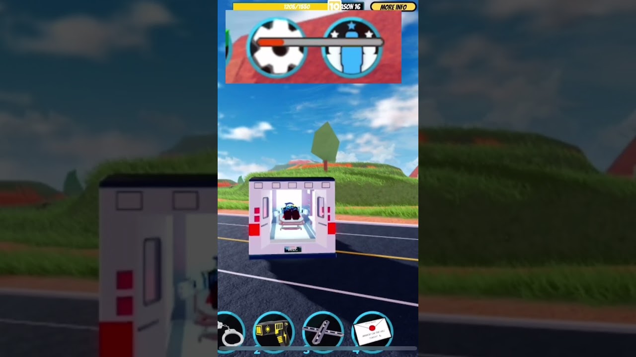 DID YOU KNOW THIS ABOUT THE AMBULANCE(Roblox Jailbreak) 