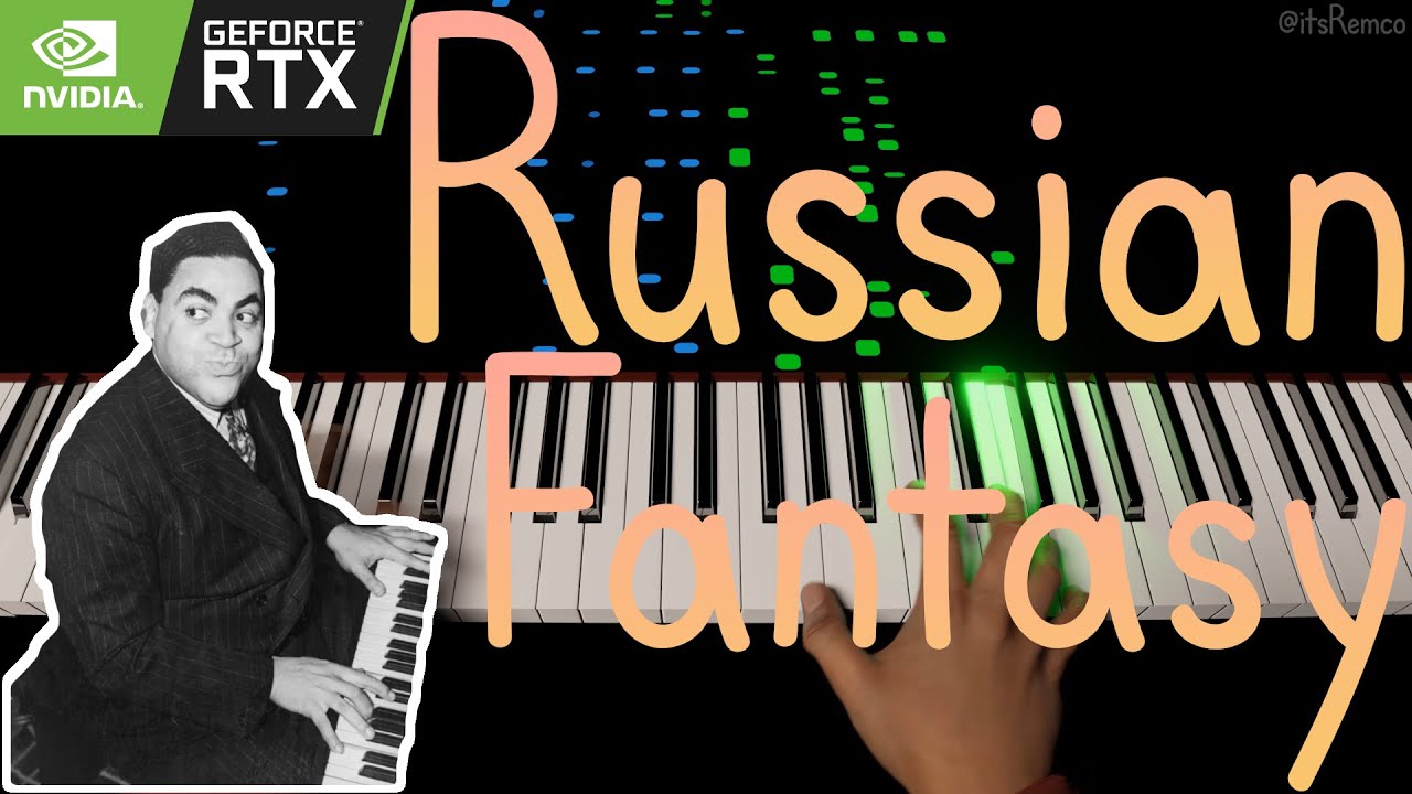 Concert Creator A.I. RTX v0.81 Public Beta: Thomas "Fats" Waller - Russian Fantasy (Stride Piano)