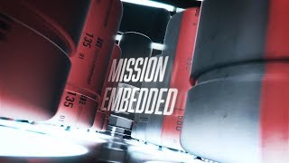 Element 3D fly-through animation loop for Mission Embedded