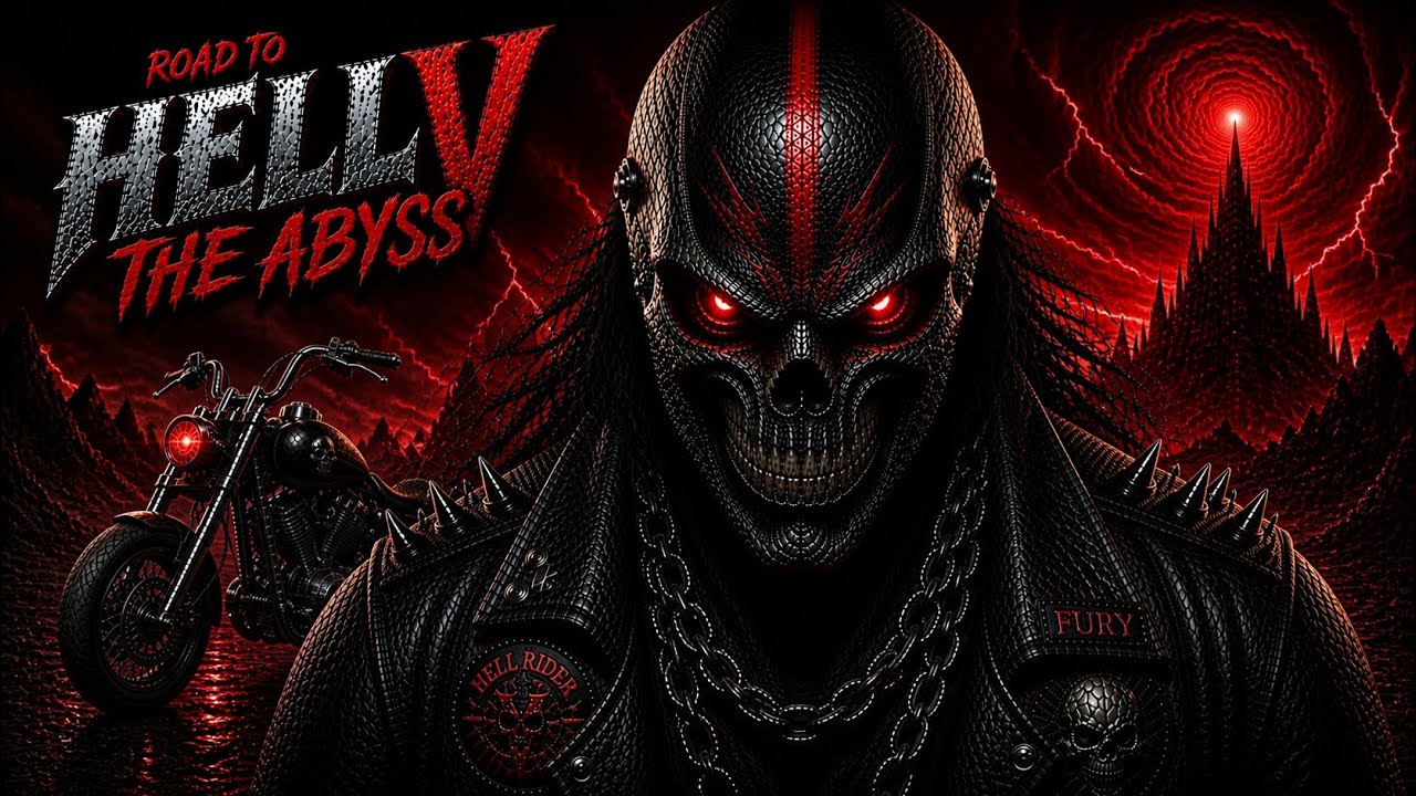 ROAD TO HELL V: THE ABYSS 💀 Dark Blues Rock Biker Mix | Ride Into