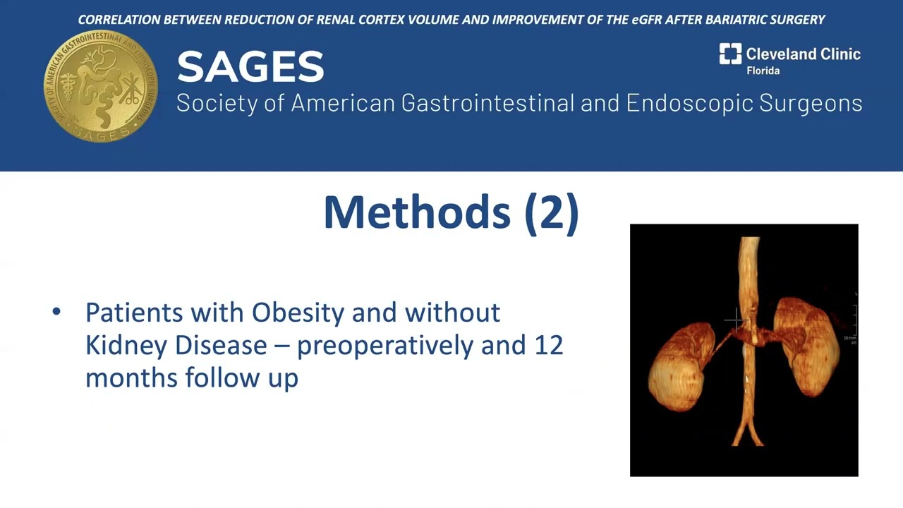 Correlation between Reduction of Renal Cortex Volume and Improvement of the eGFR after Bariatric...