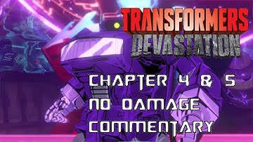 Transformers Devastation CH4 And CH5 All Bosses No Damage Prime Difficulty (With Commentary)