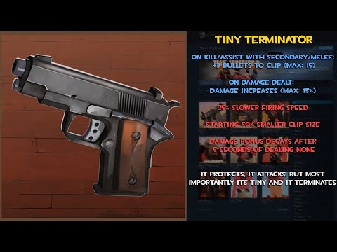 TF2 Workshop Weapon Demonstration: Tiny Terminator