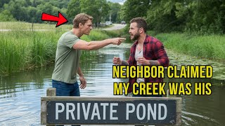 видео: Сосед заявил, что мой ручей — «общественная собственность»! Теперь он плачет в суде, а я смеюсь! картинка: Сосед заявил, что мой ручей — «общественная собственность»! Теперь он плачет в суде, а я смеюсь!