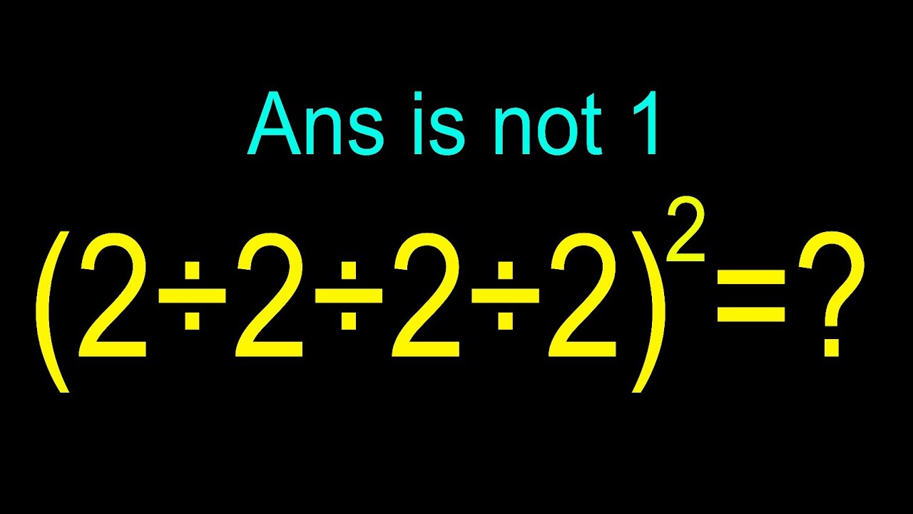 Break Down Math How to Break Down This Type of Simple Math Problem | Maths Questions ...