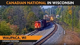 LIVE RAILCAM: Waupaca, Wisconsin, USA | Virtual Railfan