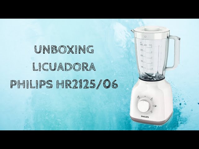 Licuadora de Pie Philips 600W 2Lts 3 Velocidades HR-2030-10