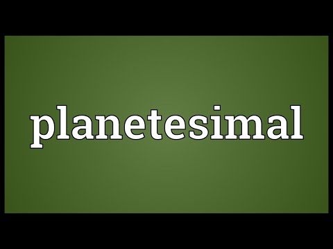 Header of planetesimal