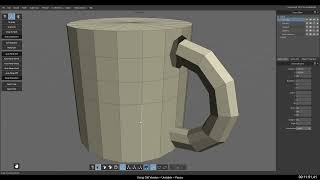 Another Cup Modelling Method