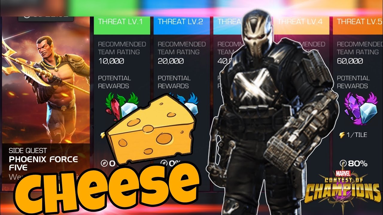 PHOENIX FORCE FIVE(Side Quest) Easy Completion✌🏼💥 *CROSSBONES* Cheesed the whole science path💣 