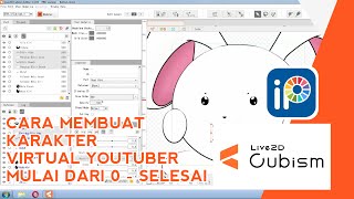 [TUTORIAL] Cara Membuat Karakter Virtual Youtuber Dengan ibisPaint dan Live2D Cubism screenshot 4