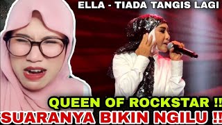Download Lagu SUARA PALING EXTRIM‼️ELLA RATU ROCK MALAYSIA 🇲🇾 tiada tangis lagi‼️ REACTION Medhok  MP3
