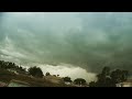 Storm cloud time lapse. Saint Lucie