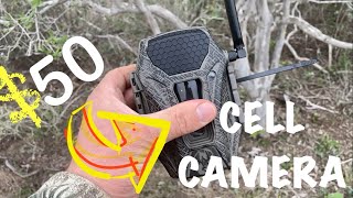 $50 Cellular Trail Camera (WGI Terra Cell Game Camera) Unboxing & Set Up