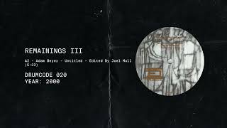 Adam Beyer - A2 Untitled (Joel Mull Edit) | Drumcode
