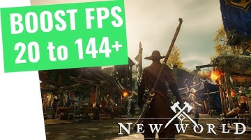 [2021] New World - How to BOOST FPS and Increase Performance on any PC