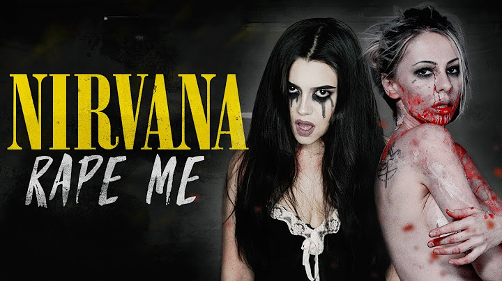 Rape Me Cover version - Cover performance video thumbnail