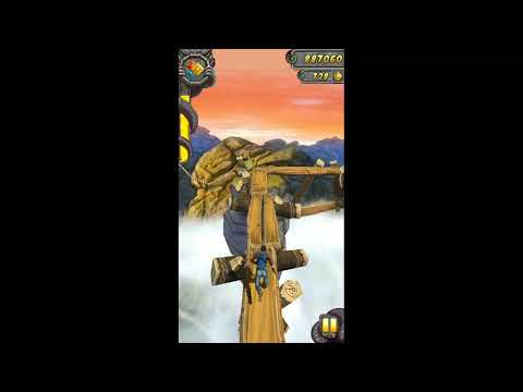 Temple run 2, Running 4000 mts without tripping || collecting 1000+ coins in one run|| Barry bones