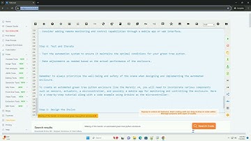 Making of the heretic v4 automated green tree python enclosure