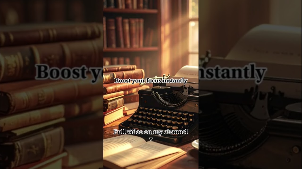 Boost your focus instantly 🧠✨