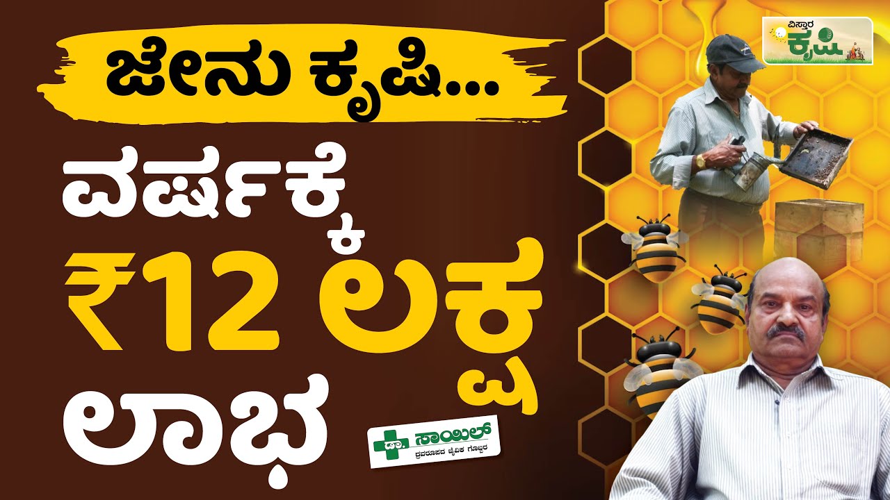 ಜೇನು ಕೃಷಿ… ವರ್ಷಕ್ಕೆ 12 ಲಕ್ಷ ಲಾಭ..!| Vistara Krishi | Coorg Honey Farming