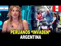 Argentinos en shock al presenciar gran cantidad de vendedores de comida peruana