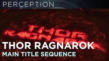 THOR RAGNAROK Main Title Opening Sequence