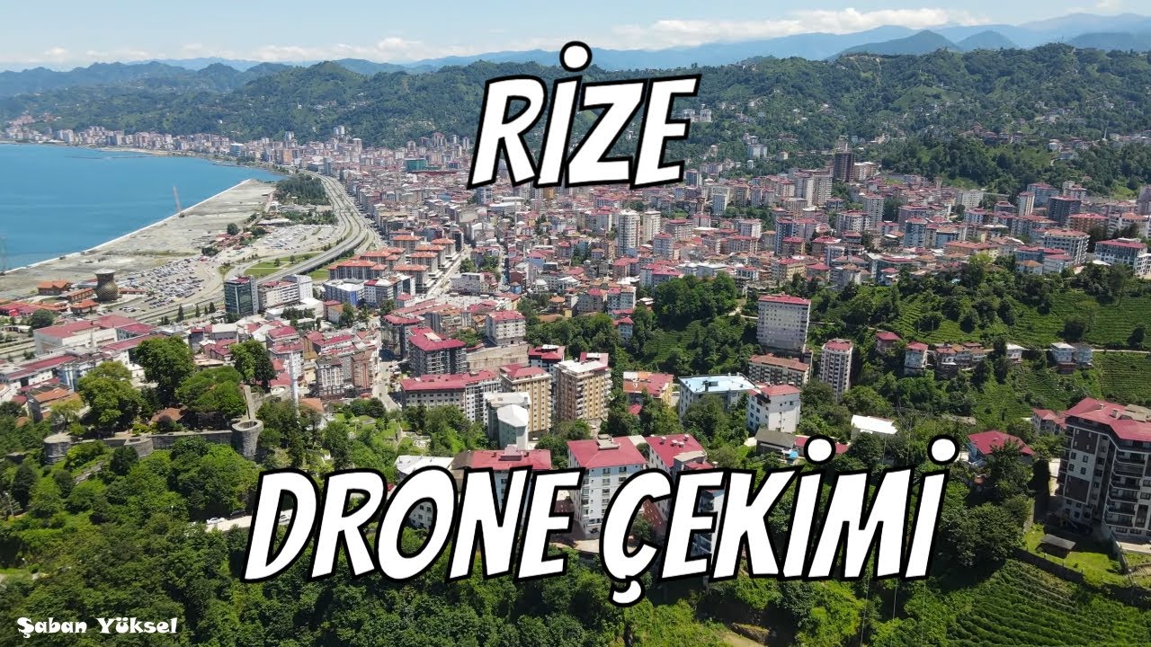 RİZE MERKEZ DRONE ÇEKİMİ 