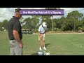 Malaska Golf - Chipping lesson with Jack Nicklaus, Jr.