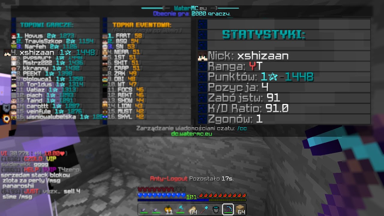 WATERMC.EU - NAJLEPSZY START EDYCJI!  TOP 4 91/1 || 