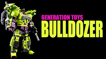 Generation Toys Gravity Builder GT-01D Bulldozer