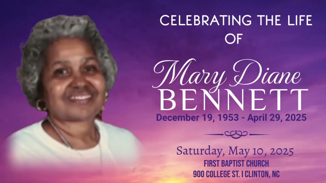 Celebrating the Life of Miss Mary Diane Bennett