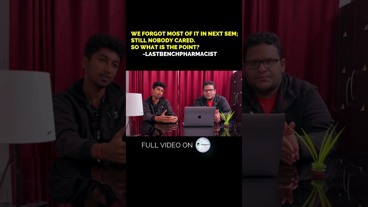 Why Are We Studying So Much In B.Pharm ? | 