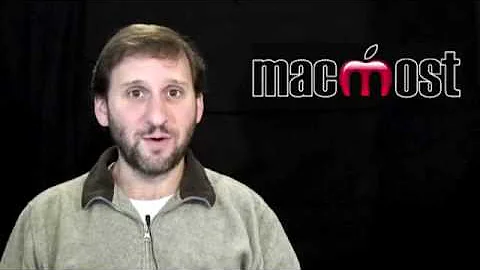 Sync Files With Dropbox (MacMost Now 330)