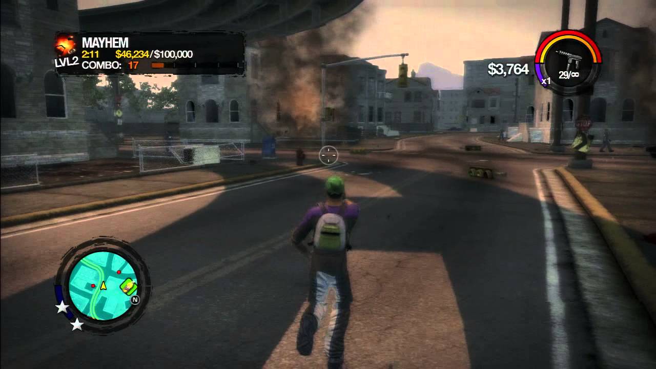 Saint Row 2 gameplay ps4 6 YouTube