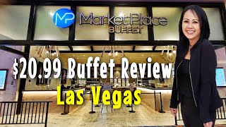 Market Place Buffet Review $20.99 Lunch | Rampart Casino Las Vegas screenshot 2
