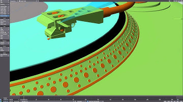 WIP Record Deck - RayCast Geometry Node