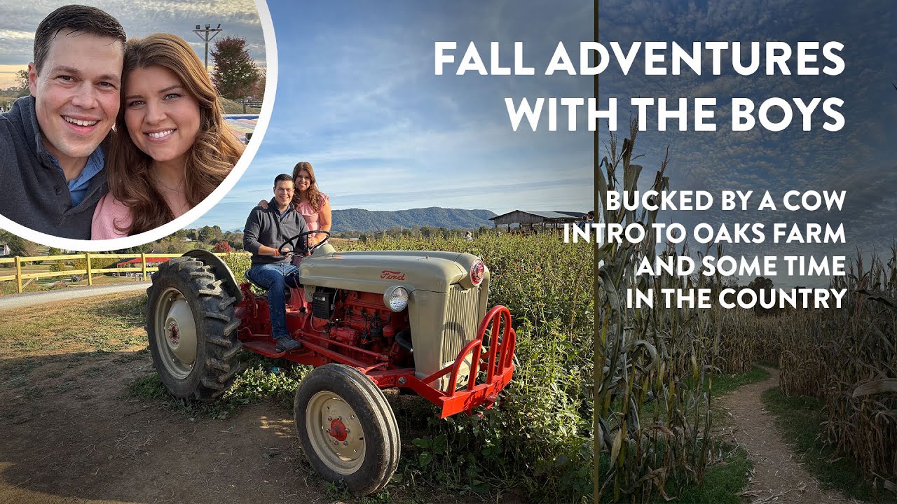 BUCKED by a COW and Other Fall Adventures | Keilen Corner - YouTube