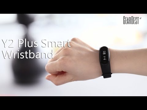 Y2 Plus Smart Bluetooth Wristband   Gearbest-com