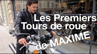 Royal Enfield  650 Continental GT  Les premiers tours de roue de Maxime