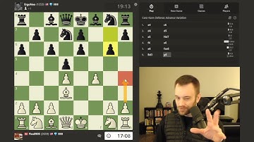 In-vesting a Pawn against the Caro-Kann | Climbing the Rating Ladder vs. 1253