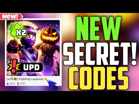 FIGHTING LEGENDS New Codes 2023!!