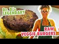 How to make raw vegan veggie burgers with shari leiterman