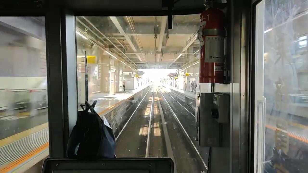 【京王線】まさかの臨時停車駅が2駅 調布→府中 前面展望(飛田給と東府中に臨時停車)